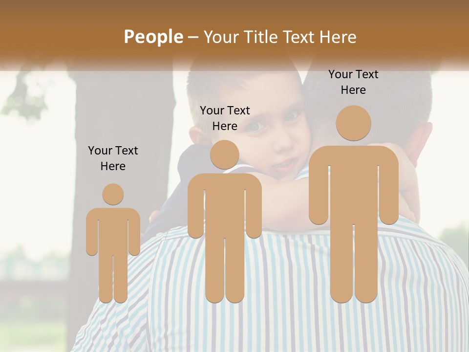 Architect Town Illustration PowerPoint Template