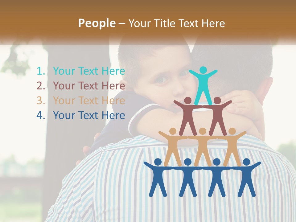 Architect Town Illustration PowerPoint Template