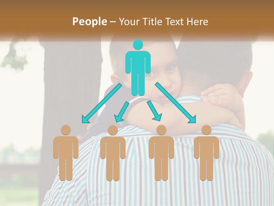 Architect Town Illustration PowerPoint Template