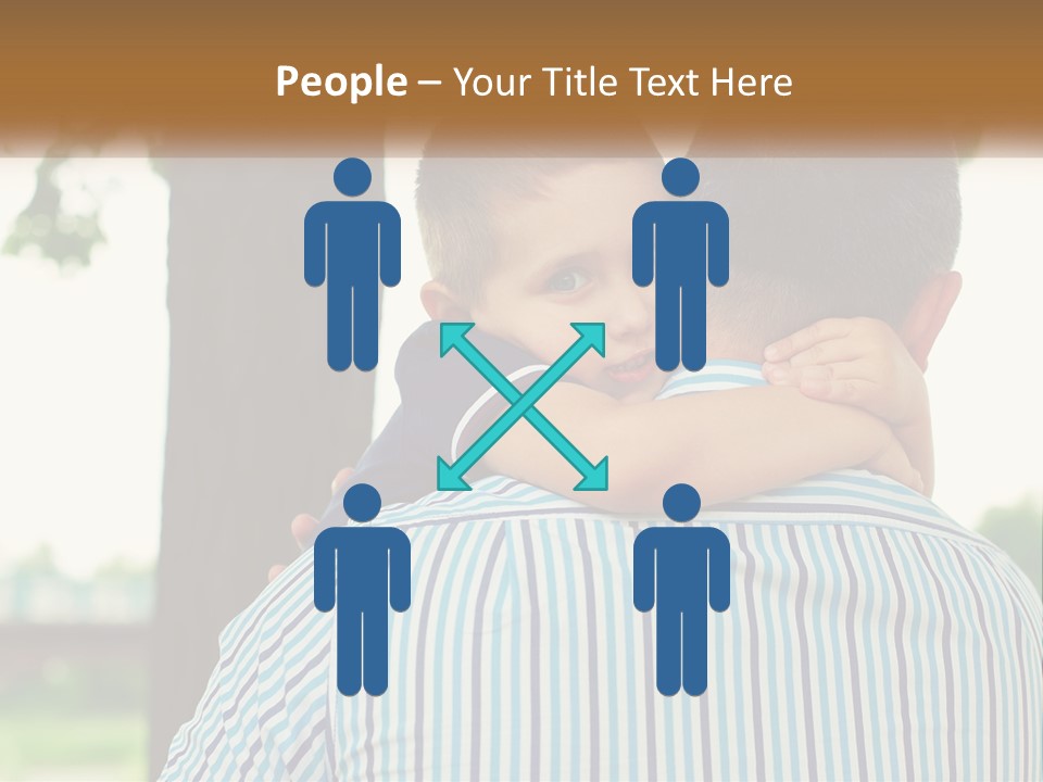 Architect Town Illustration PowerPoint Template