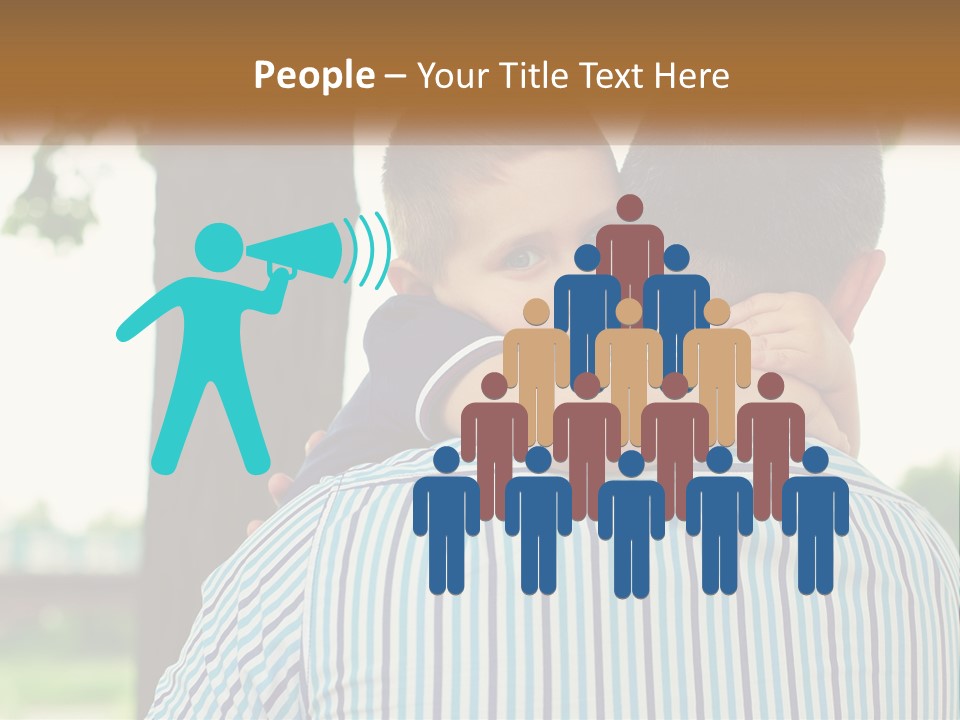 Architect Town Illustration PowerPoint Template