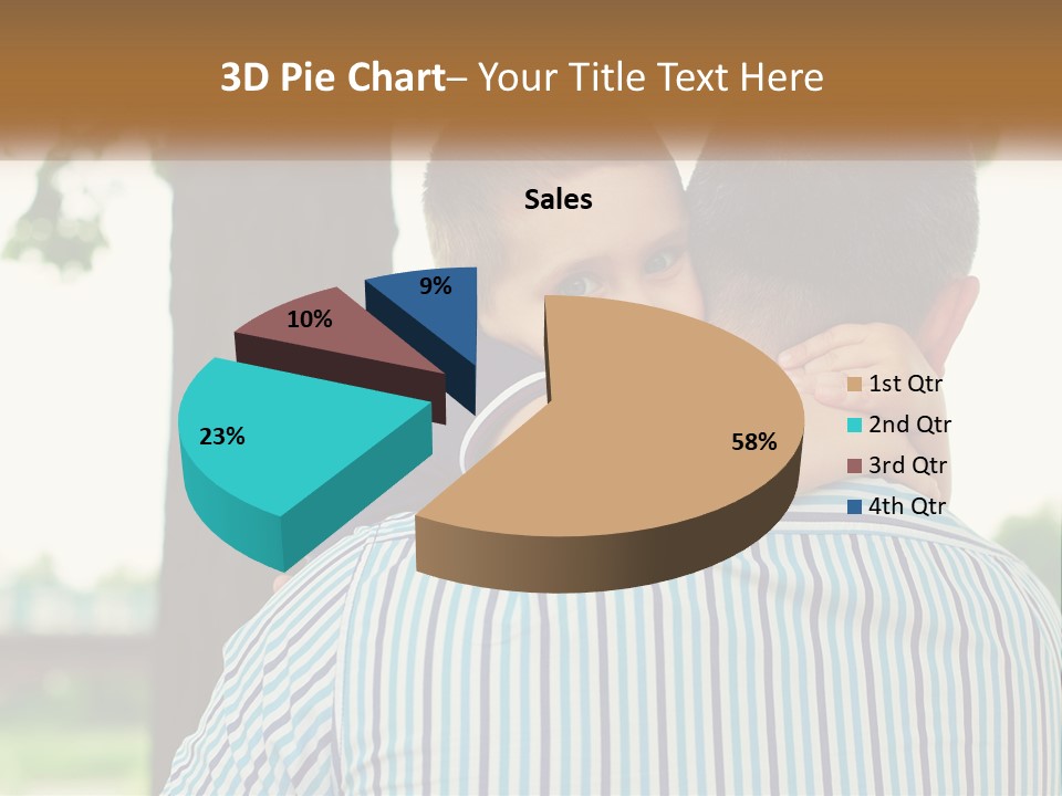 Architect Town Illustration PowerPoint Template