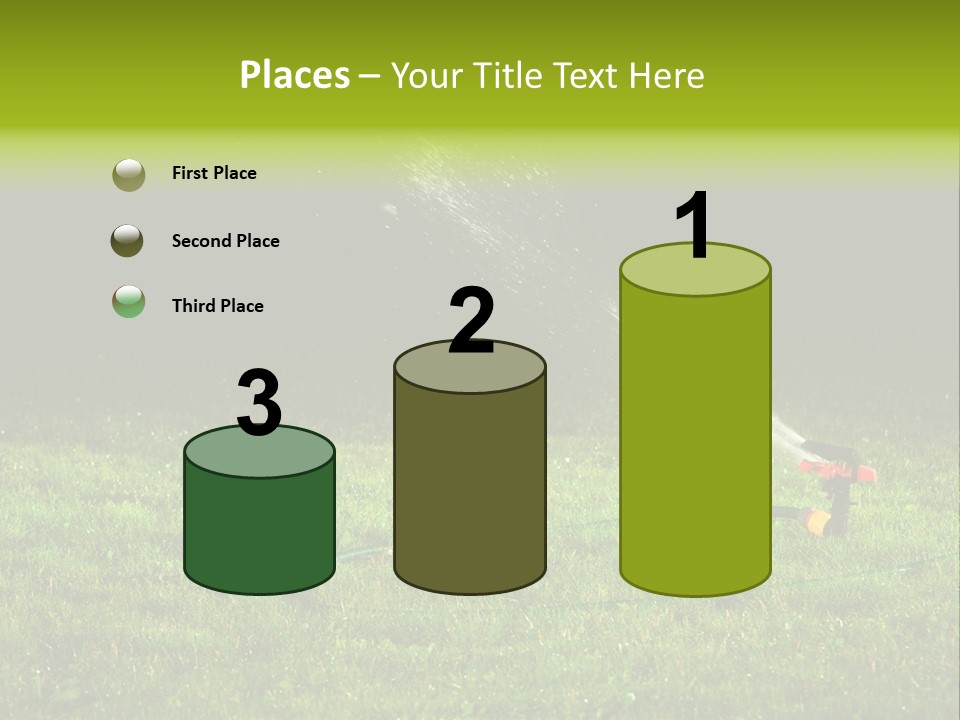 Background Tall Global PowerPoint Template