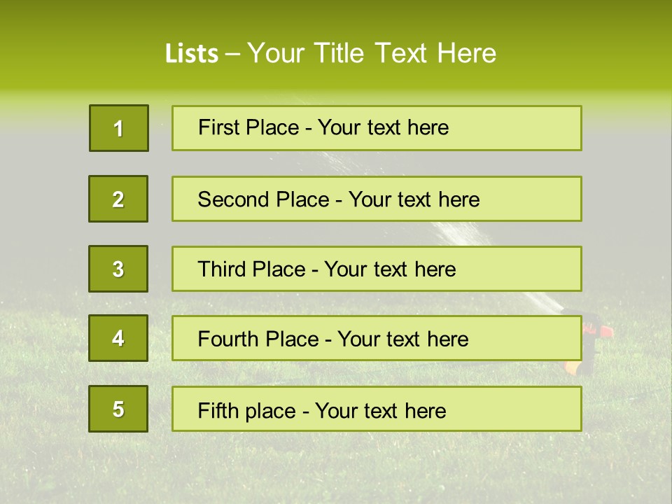 Background Tall Global PowerPoint Template