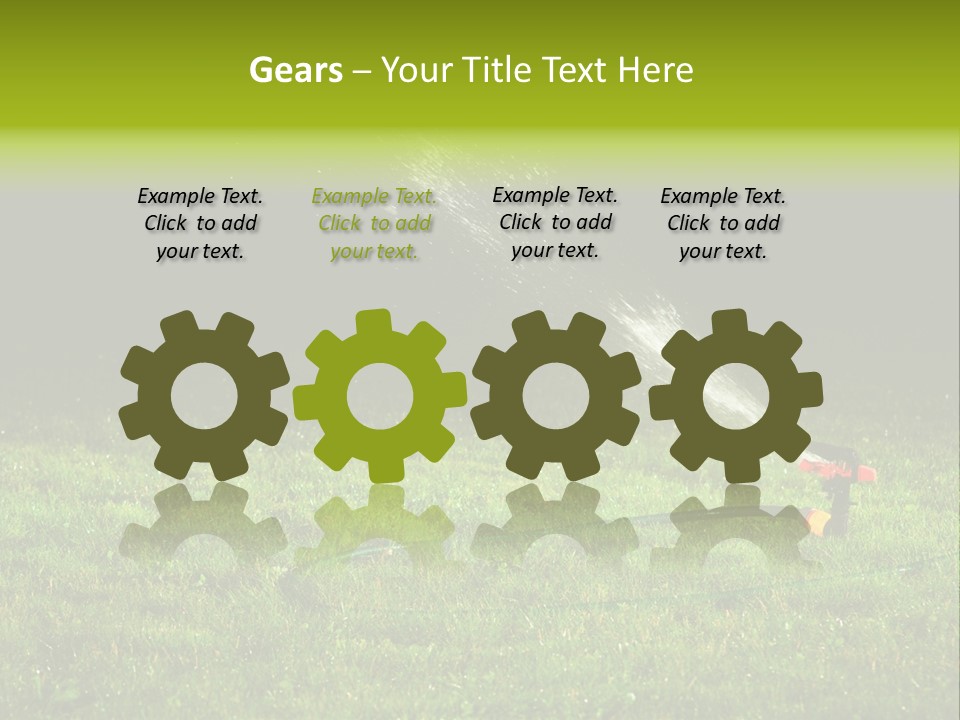 Background Tall Global PowerPoint Template