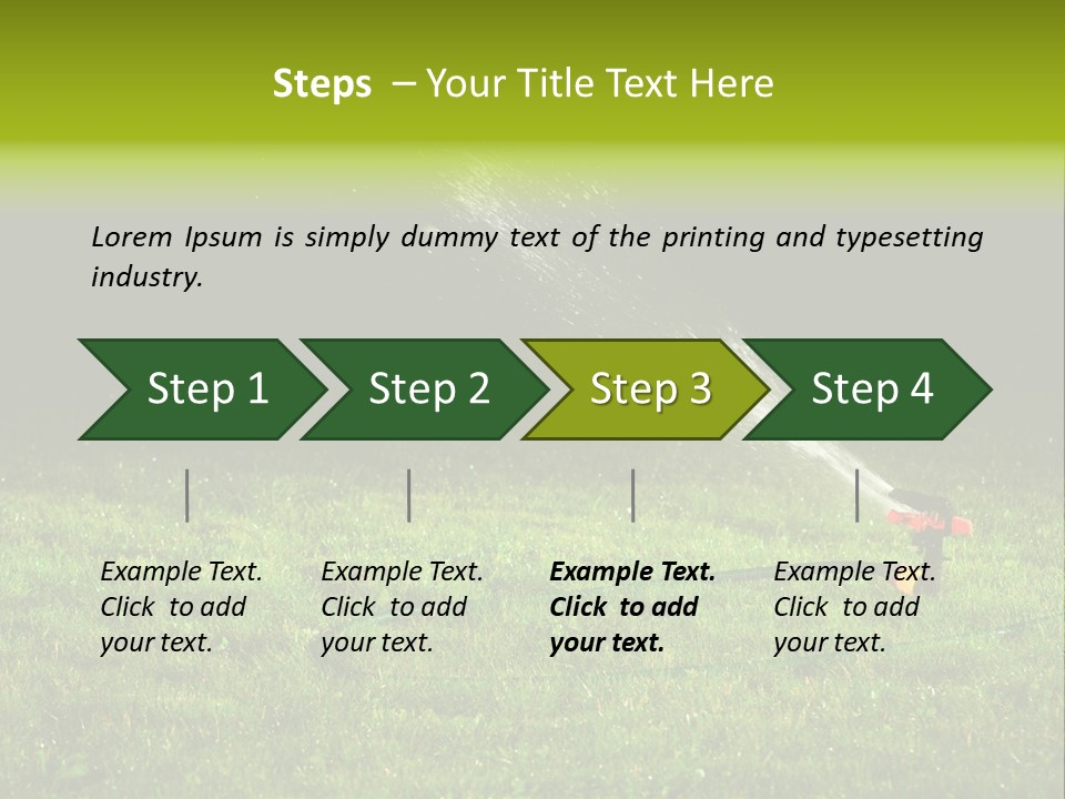 Background Tall Global PowerPoint Template