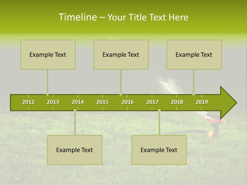 Background Tall Global PowerPoint Template