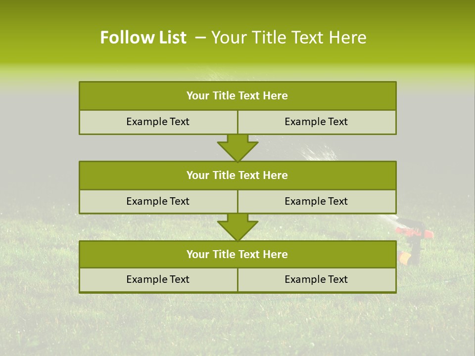 Background Tall Global PowerPoint Template