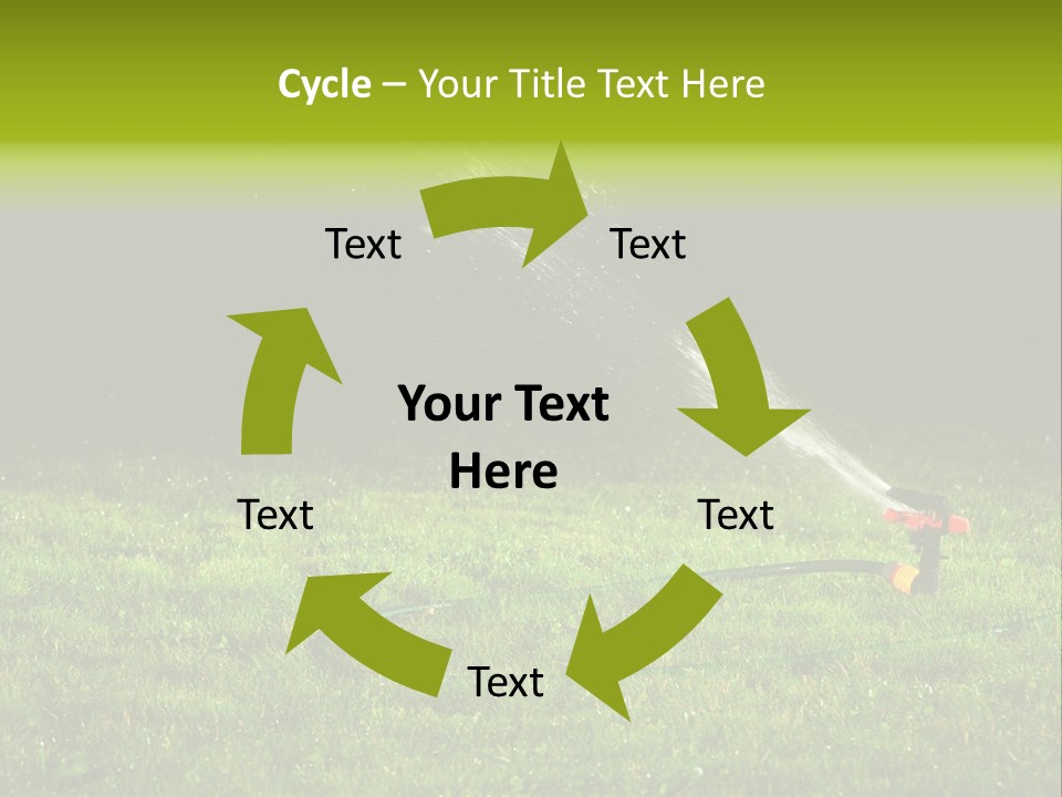 Background Tall Global PowerPoint Template