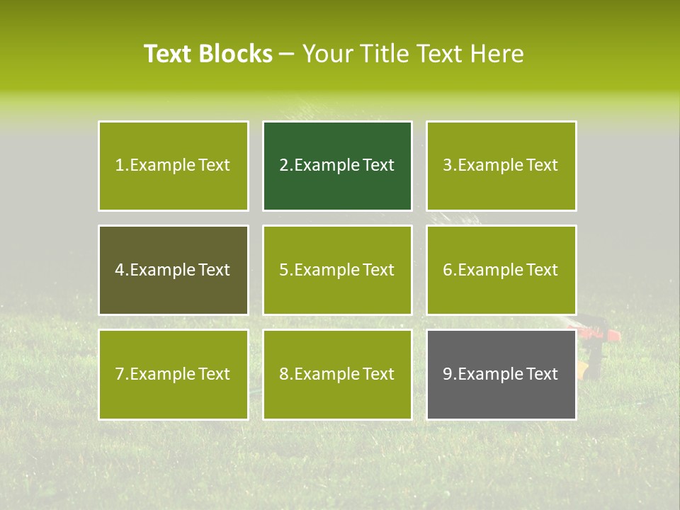 Background Tall Global PowerPoint Template
