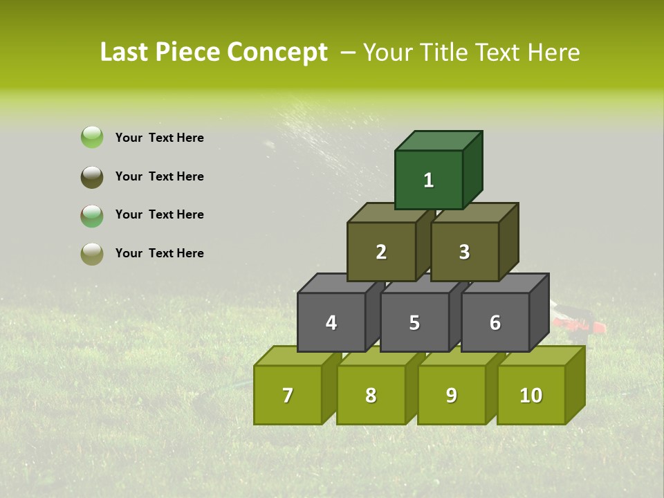 Background Tall Global PowerPoint Template