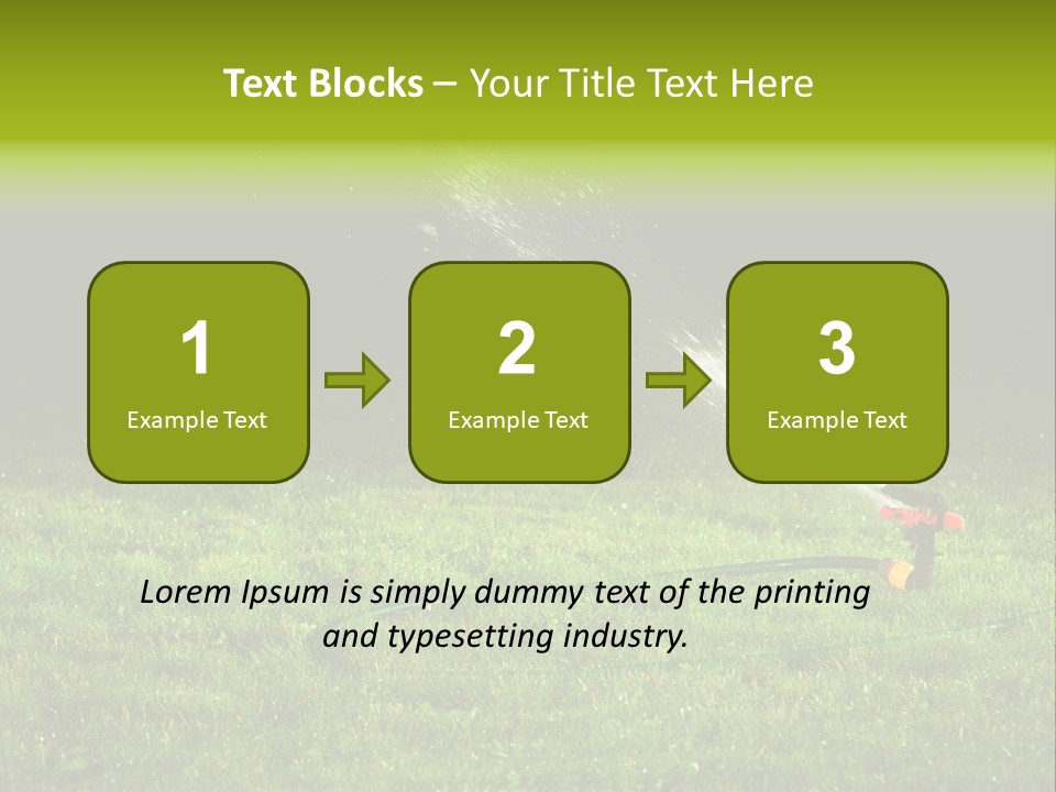 Background Tall Global PowerPoint Template