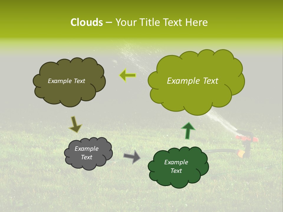 Background Tall Global PowerPoint Template