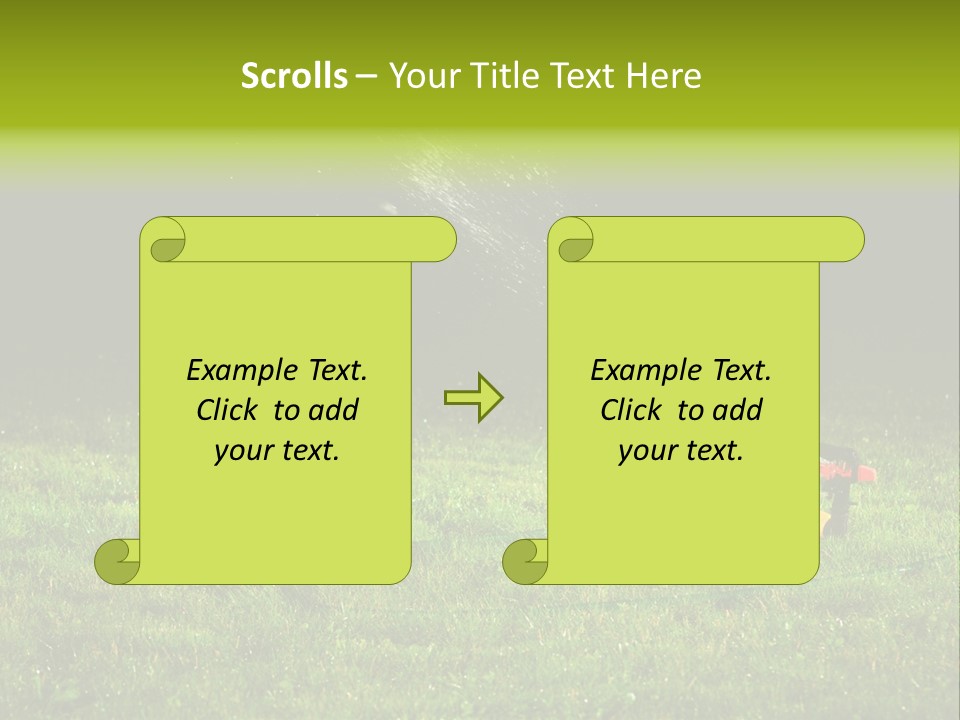 Background Tall Global PowerPoint Template