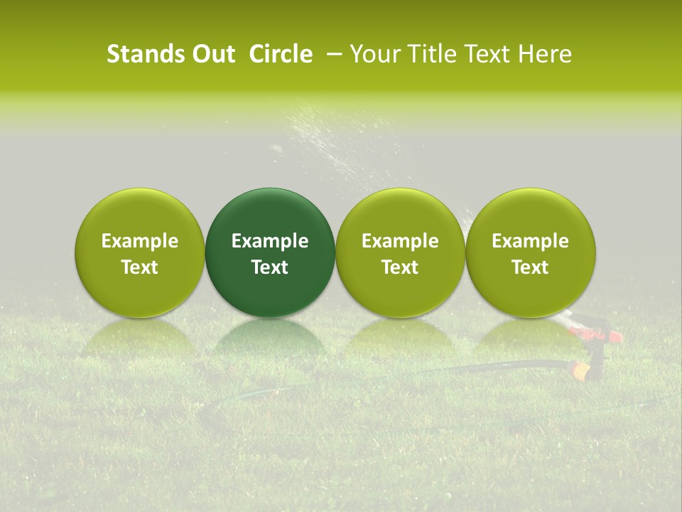 Background Tall Global PowerPoint Template