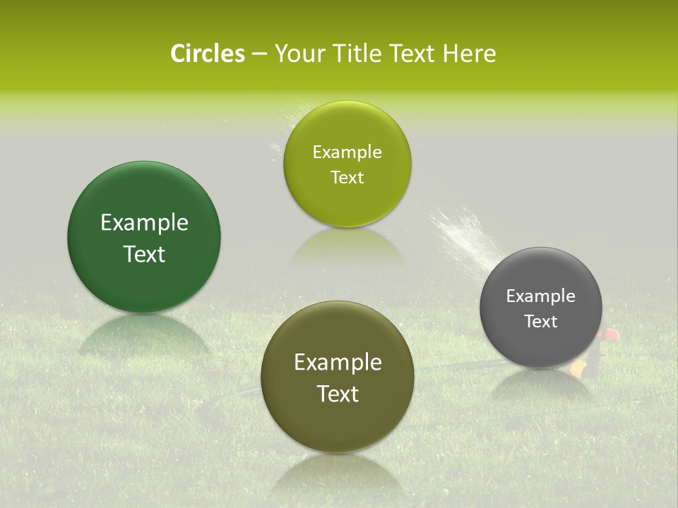 Background Tall Global PowerPoint Template