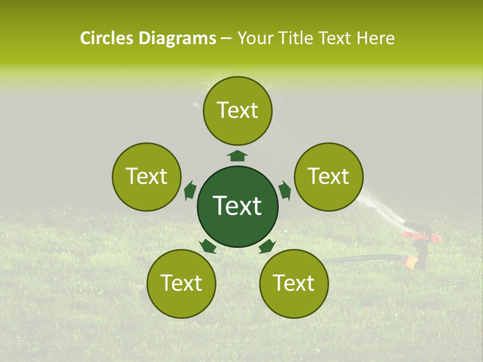 Background Tall Global PowerPoint Template