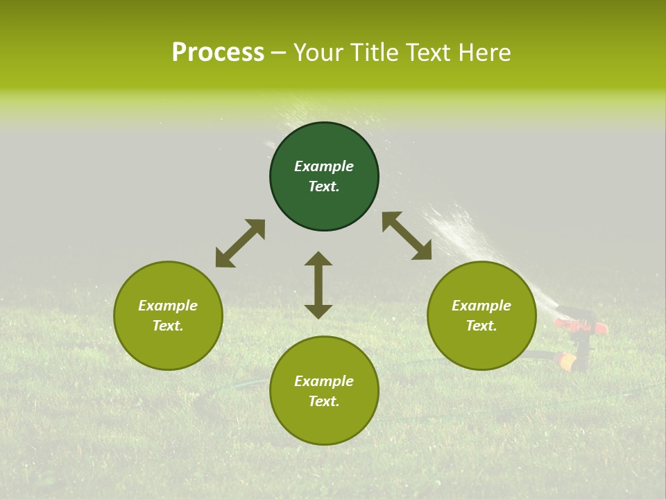 Background Tall Global PowerPoint Template