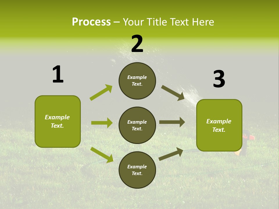 Background Tall Global PowerPoint Template