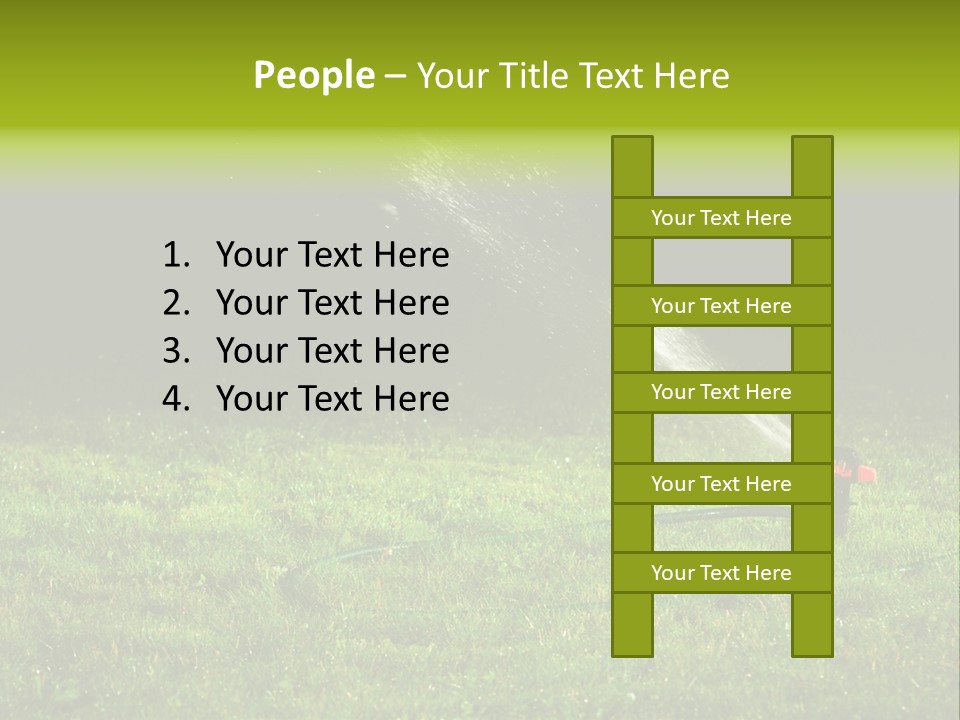 Background Tall Global PowerPoint Template