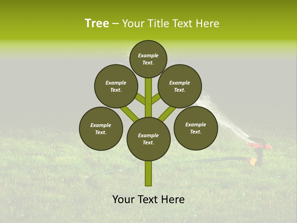 Background Tall Global PowerPoint Template