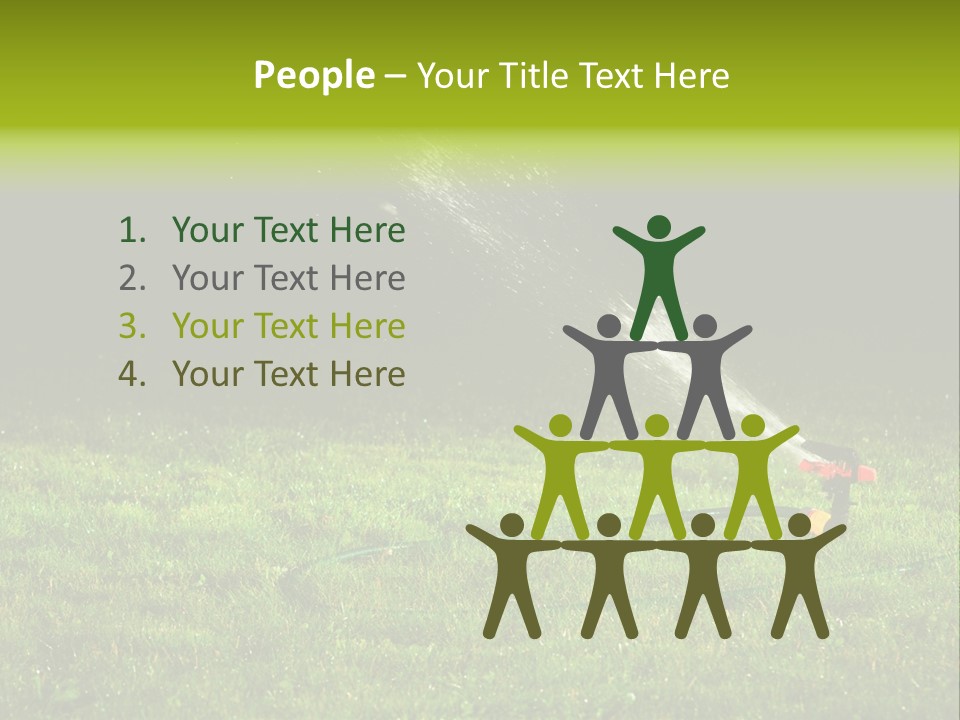 Background Tall Global PowerPoint Template