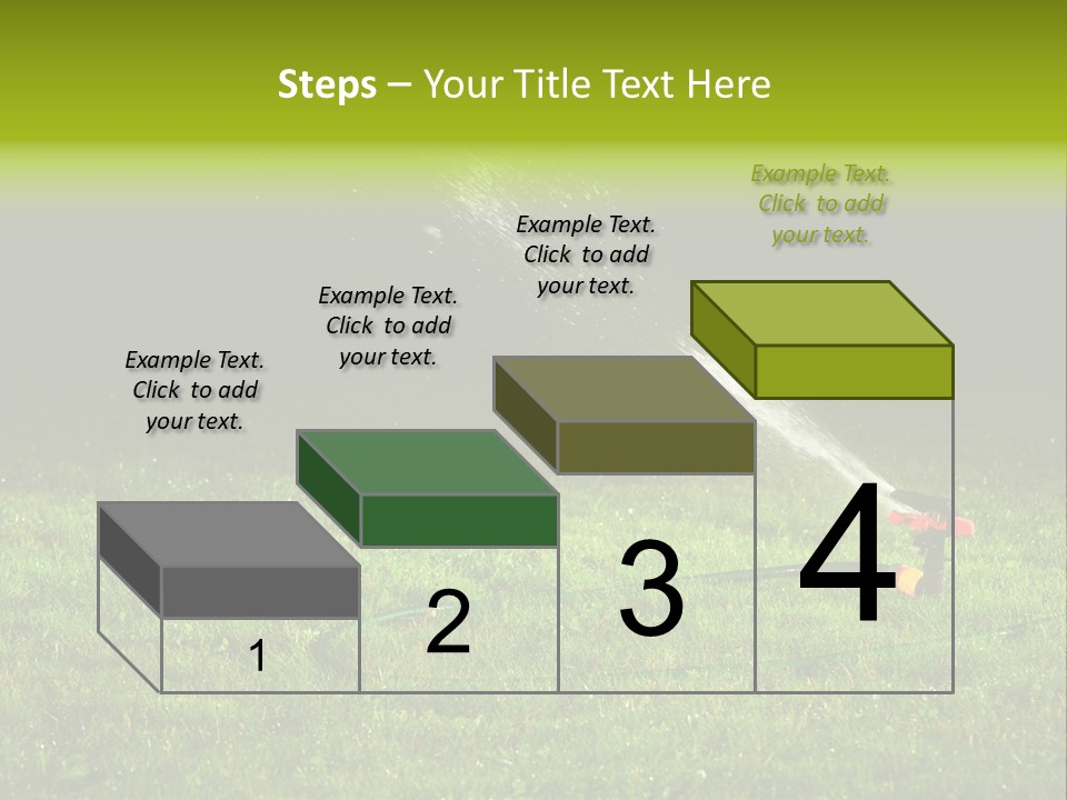 Background Tall Global PowerPoint Template