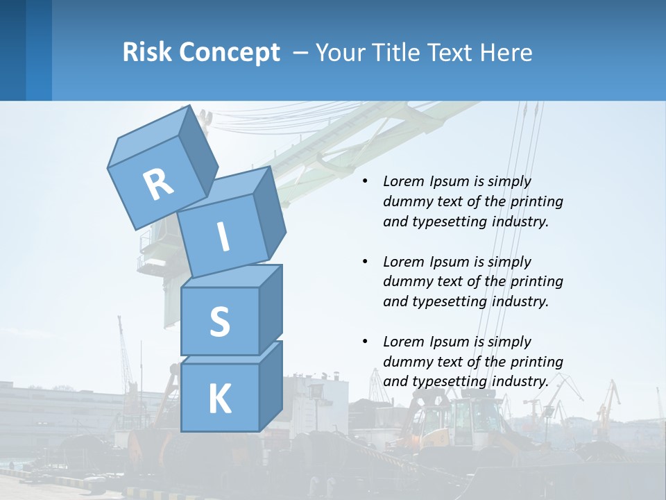 House Illustration Downtown PowerPoint Template