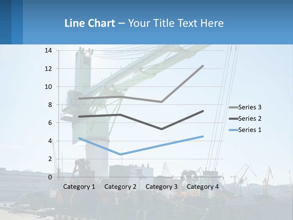 House Illustration Downtown PowerPoint Template