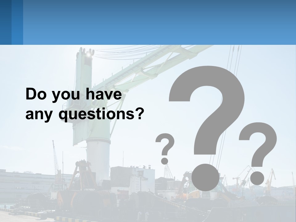 House Illustration Downtown PowerPoint Template