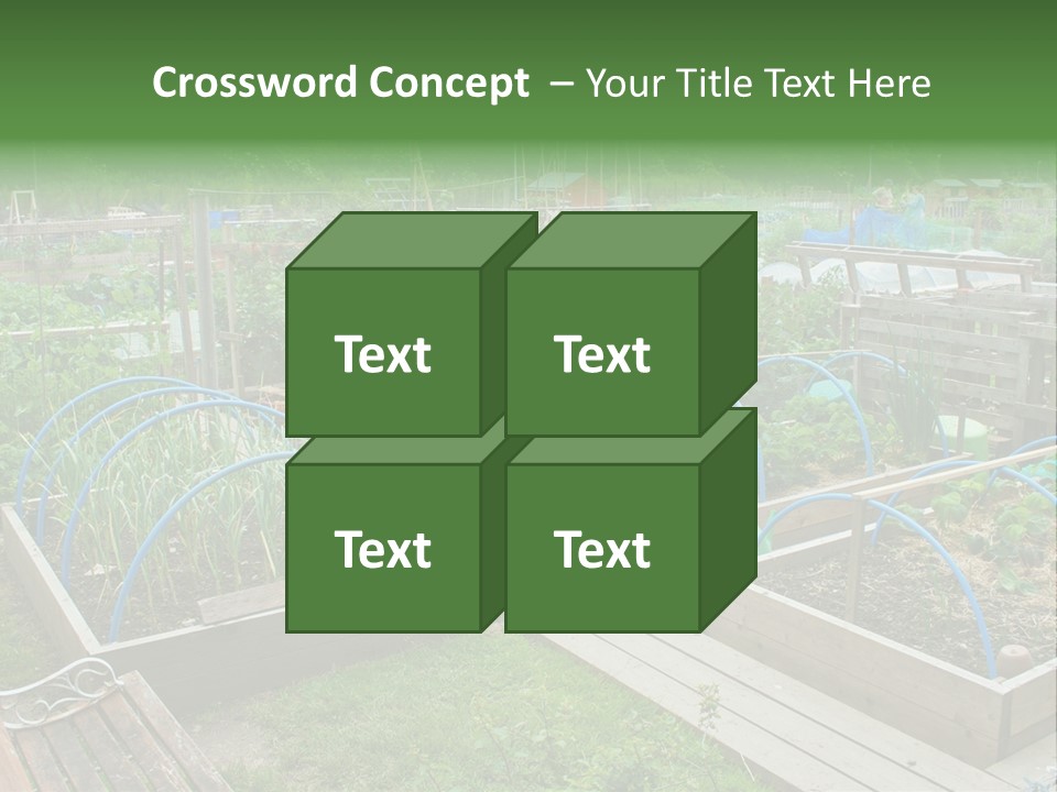 Abstract Skyscraper Tall PowerPoint Template