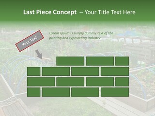 Abstract Skyscraper Tall PowerPoint Template