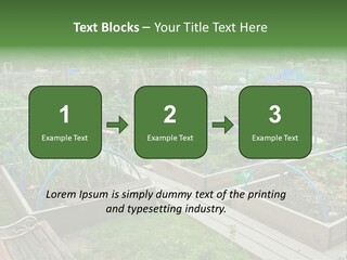 Abstract Skyscraper Tall PowerPoint Template