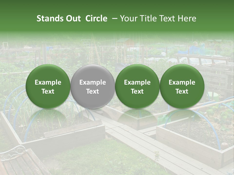 Abstract Skyscraper Tall PowerPoint Template