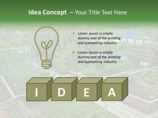 Abstract Skyscraper Tall PowerPoint Template