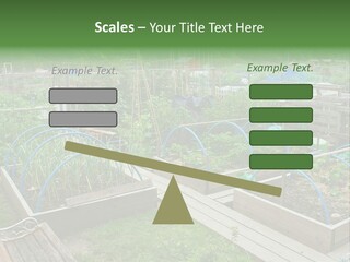 Abstract Skyscraper Tall PowerPoint Template
