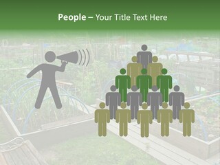 Abstract Skyscraper Tall PowerPoint Template