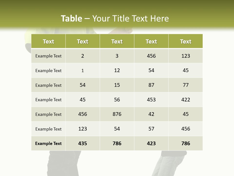 Structure Environment Modern PowerPoint Template