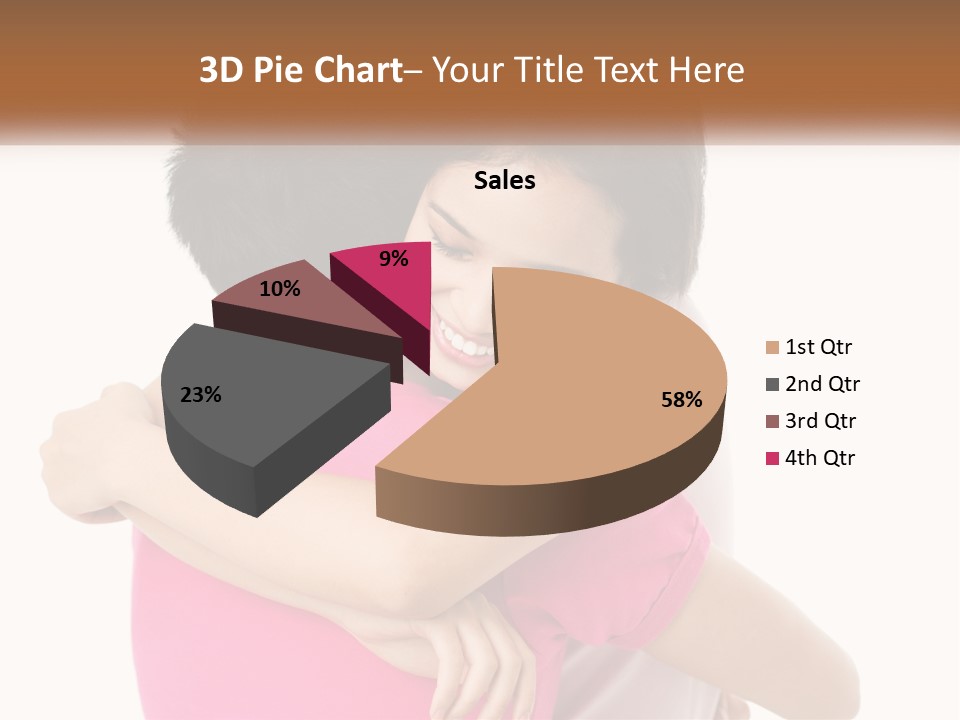 Sphere Skyscraper Metropolis PowerPoint Template