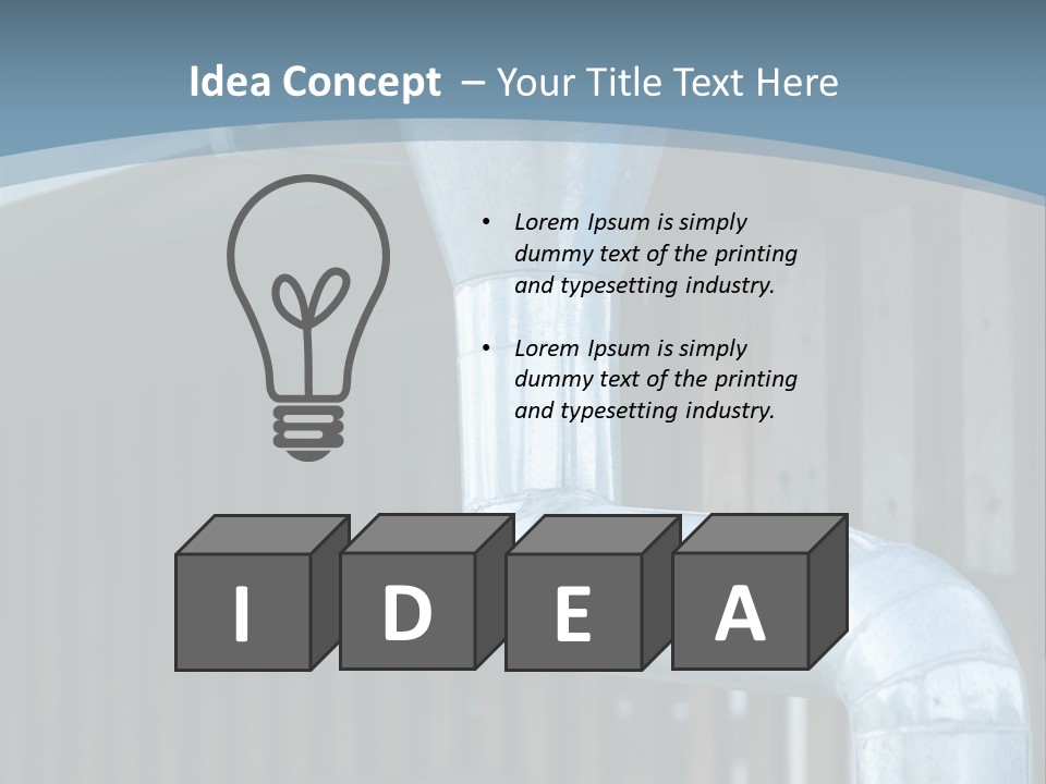 Concept Construction World PowerPoint Template