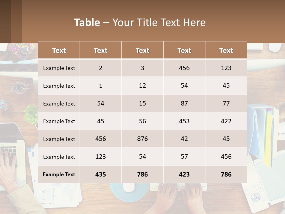 Ball Graphic Building PowerPoint Template