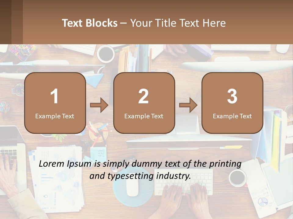 Ball Graphic Building PowerPoint Template