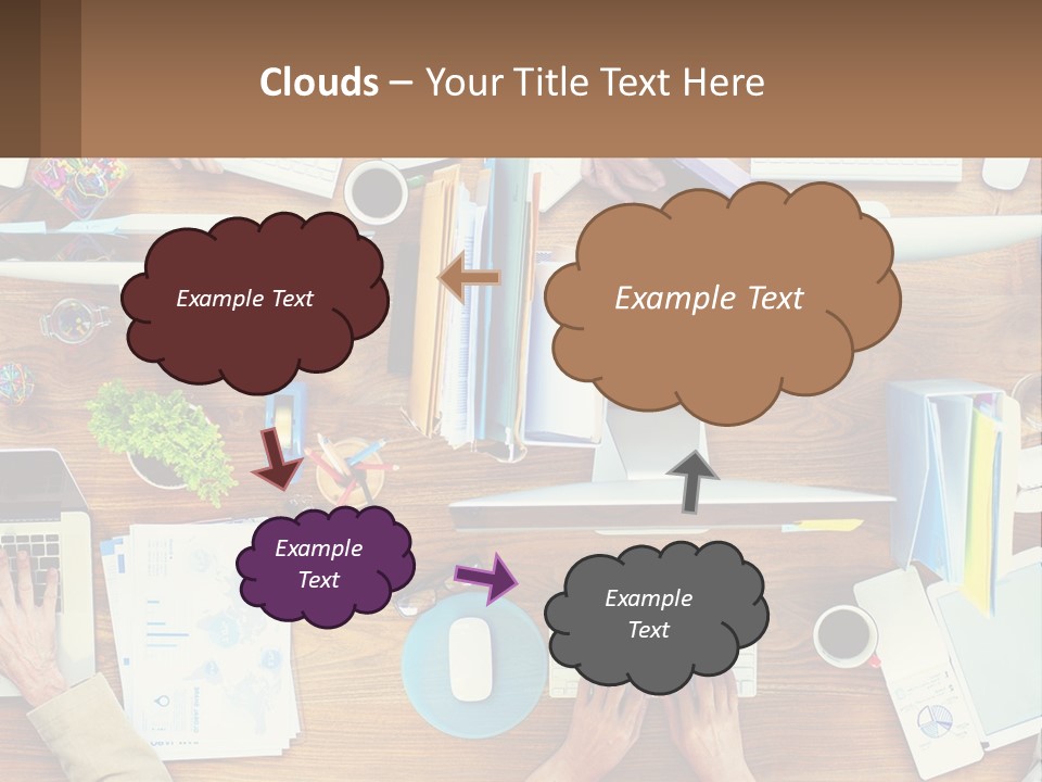Ball Graphic Building PowerPoint Template