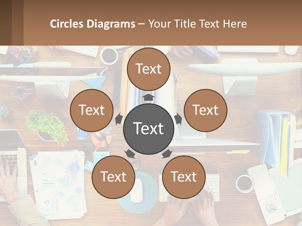 Ball Graphic Building PowerPoint Template