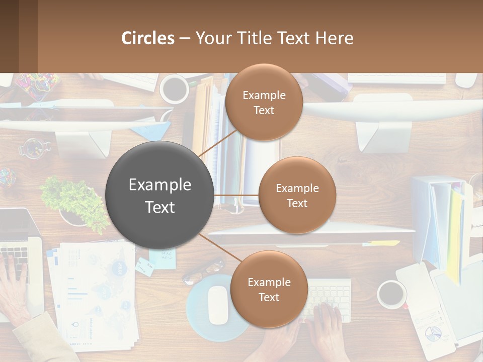 Ball Graphic Building PowerPoint Template