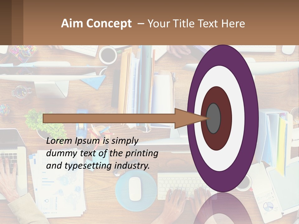 Ball Graphic Building PowerPoint Template