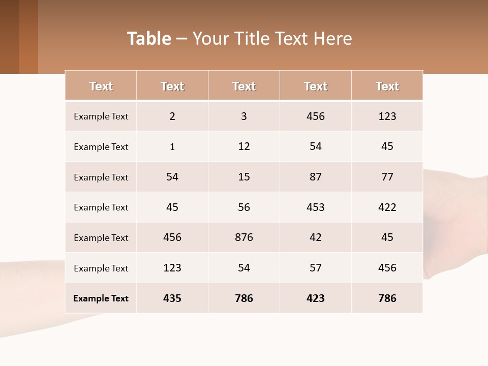 Global Ball Illustration PowerPoint Template