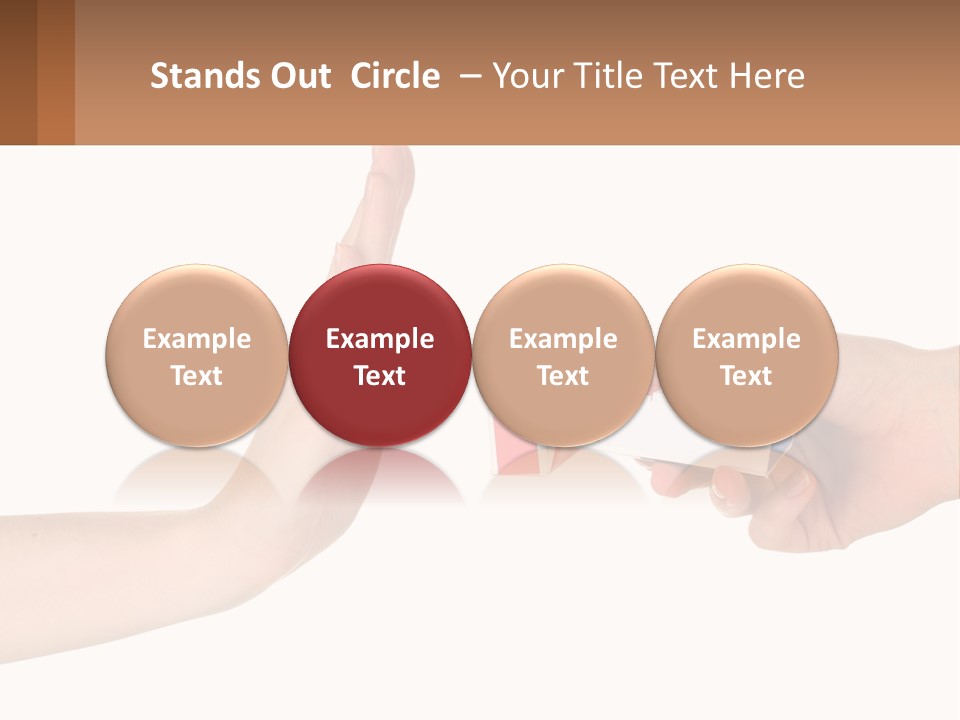 Global Ball Illustration PowerPoint Template