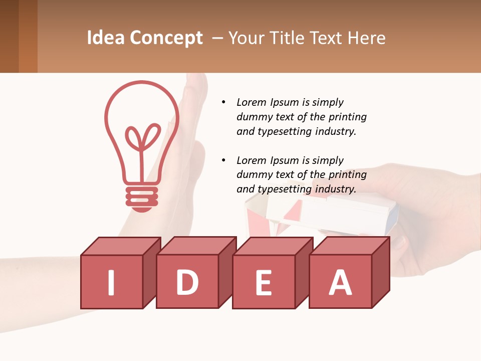 Global Ball Illustration PowerPoint Template