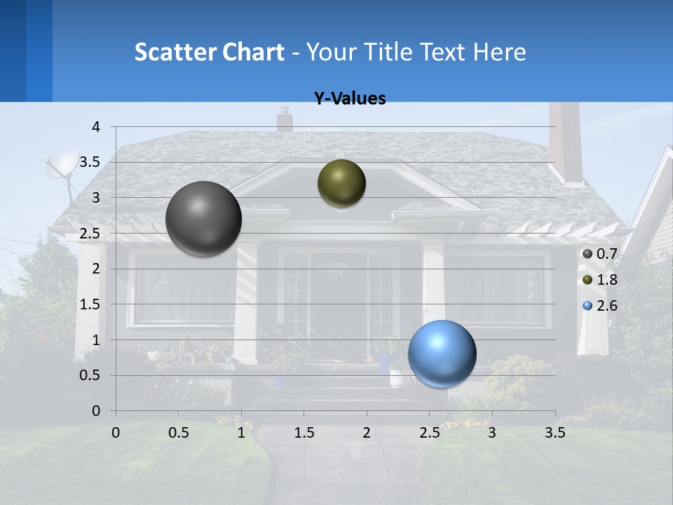Globe Black House PowerPoint Template